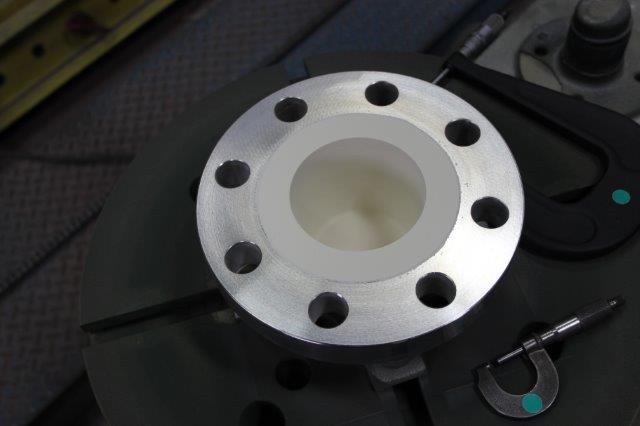 Vessel Coated with Ceramic