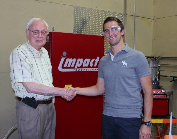 Al Kay, ASB President and Peter Richter, General Manager