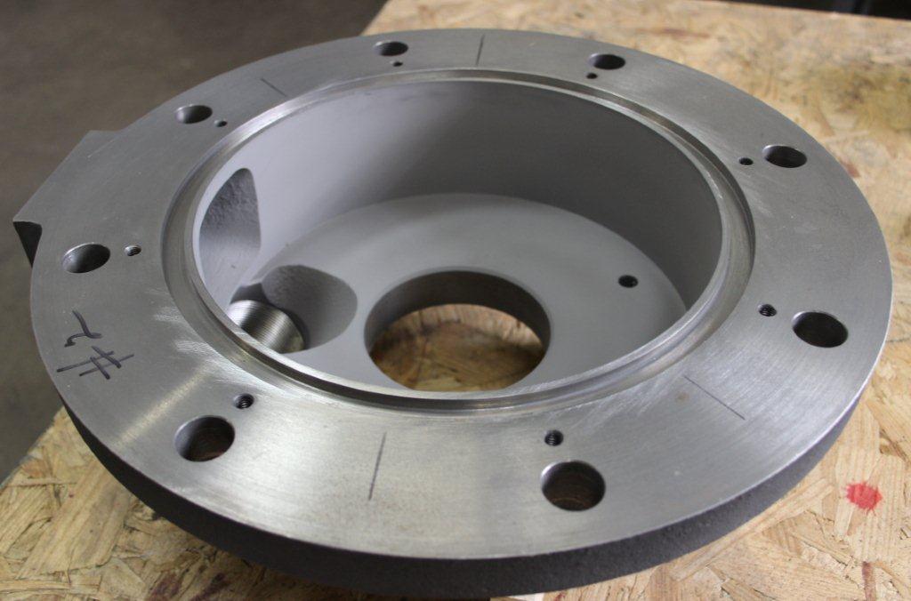 Rotor Feed Component HVOF Thermal Sprayed