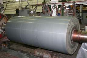 Aluminum Oxide Plasma Spray Roll with Diamond Grinding Aluminum Oxide Plasma Spray Roll with Diamond Grinding