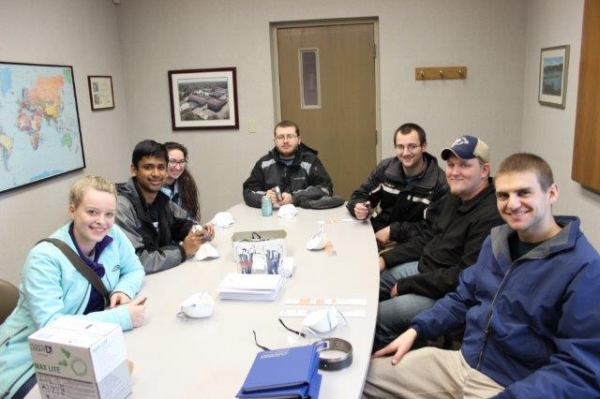 University of Akron Corrosion Engineering Students