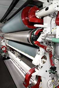 Roller System for Tissue Converting